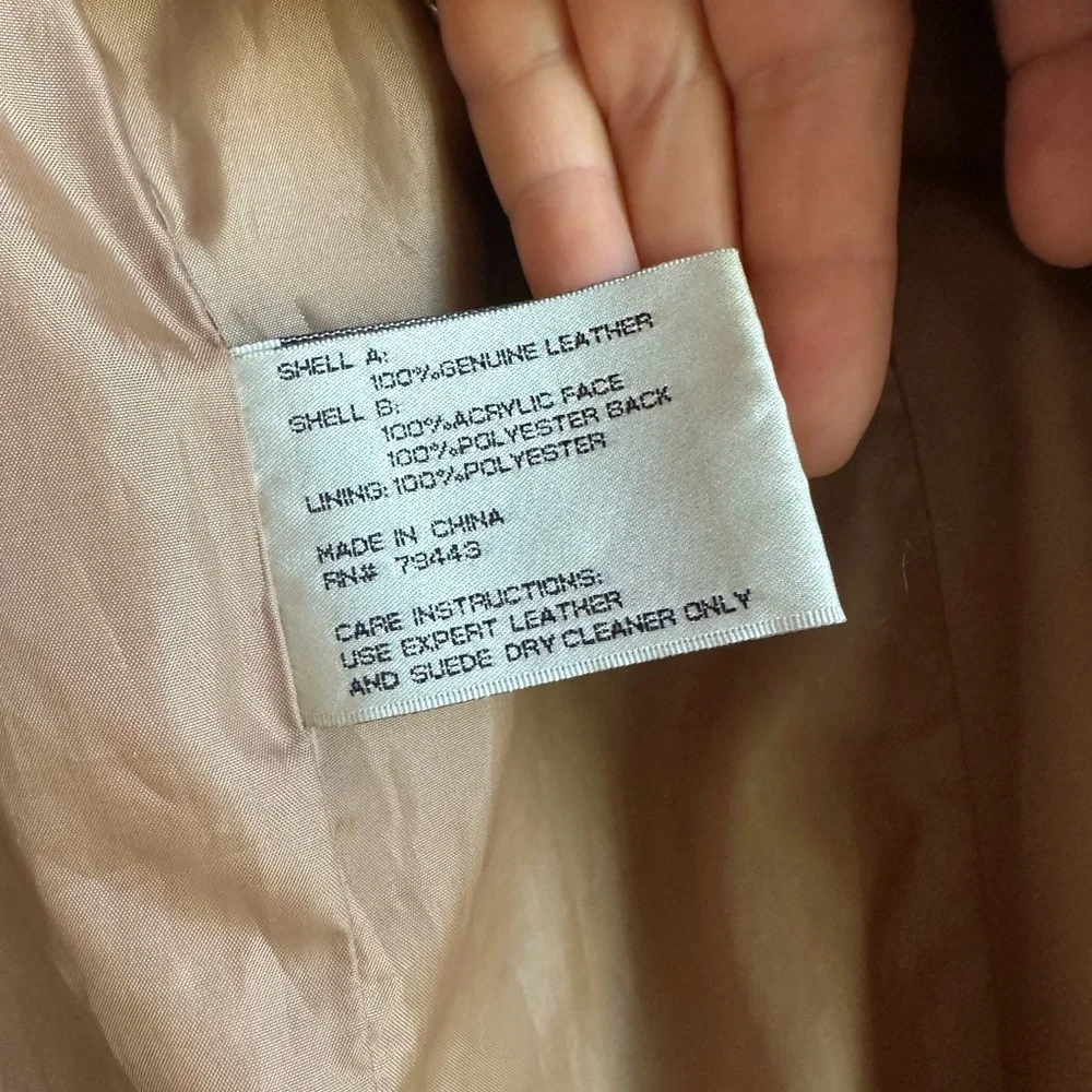 Learsi genuine leather penny lane coat - Picture 6 of 13